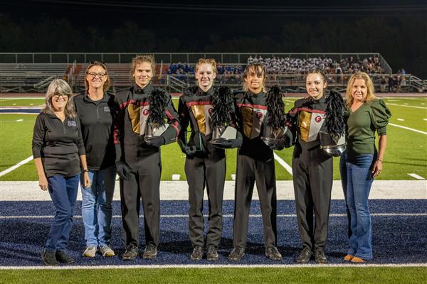 Franklin High band members perform